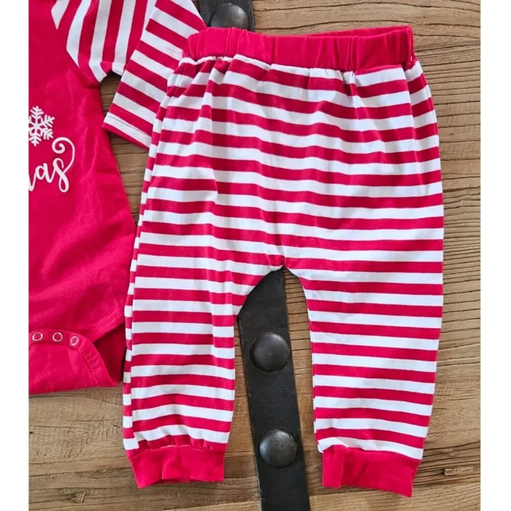 My First Christmas Outfit New sz 12m